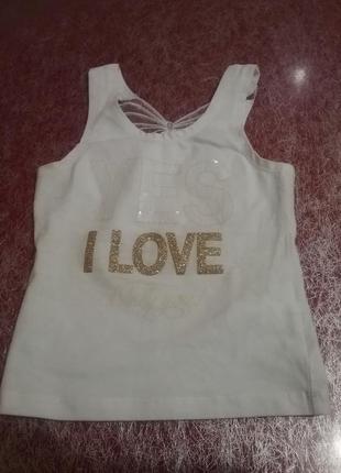 Фирменная майка 3-4г