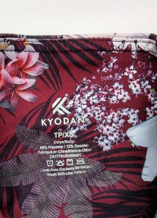 Легінси лосіни kyodan квітковий принт4 фото