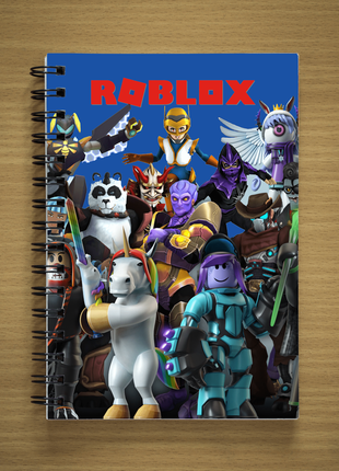 Блокнот sketchbook скетчбук з принтом roblox dynablocks роблокс1 фото