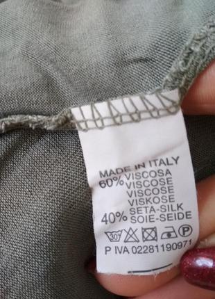 Стильная юбка макси, вискоза/шелк, италия, р. 8-143 фото