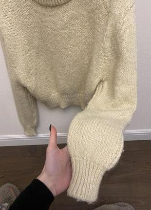 Светр крупної вʼязки