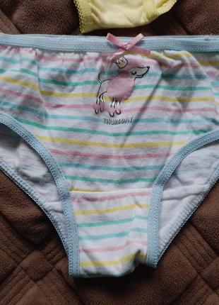 Детские трусики плавочки для девочки на 5-6 лет
