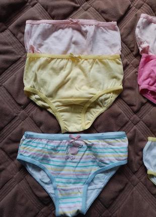 Детские трусики плавочки для девочки на 5-6 лет