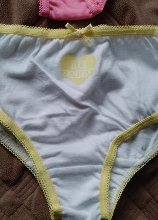 Детские трусики плавочки для девочки на 5-6 лет