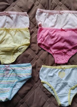 Детские трусики плавочки для девочки на 5-6 лет