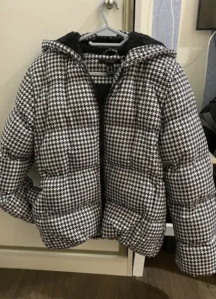 Куртка forever21 тепла в гусячу лапку