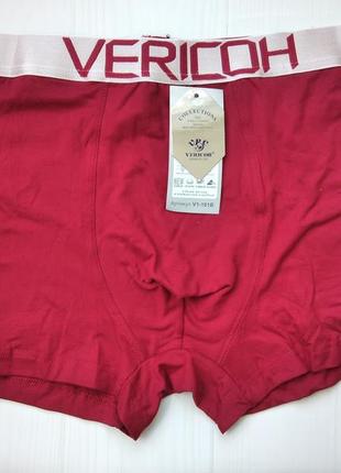 Труси чоловічі vericoh боксери бордовий 3xl 161