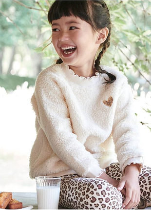 Шикарний теплий світшот толстовка sherpa, від vertbaudet. франценція. 158