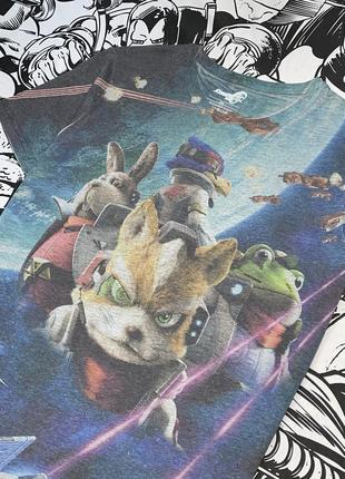 Футболка с принтом видеоигры star fox zero 3 nintendo3 фото