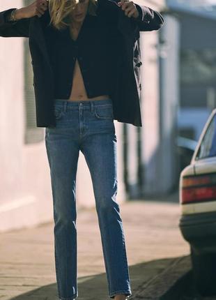 Zara slim full length джинсы в наличии4 фото