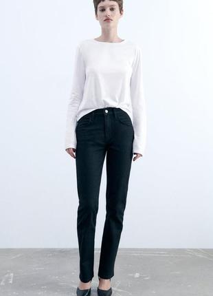 Zara джинсы slim полная длина1 фото