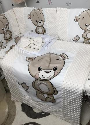 Комплект постельного белья baby comfort люкс мишка 7 элементов