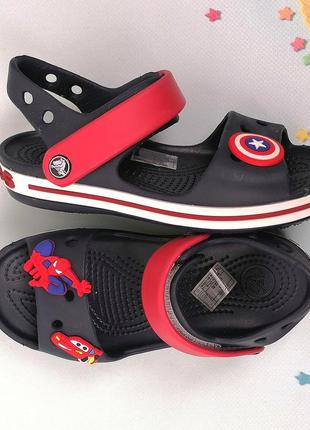 Дитячі сандаліі crocs sandal crocband для хлопчиків у наявності