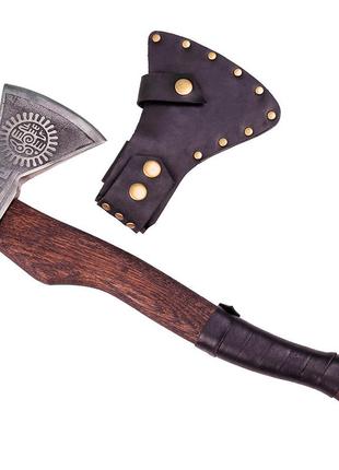 Подарочный набор шампуров вождь gorillas bbq в кожаном чехле