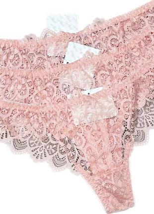 Набор женских трусиков lavolle  6829-1 peach xl