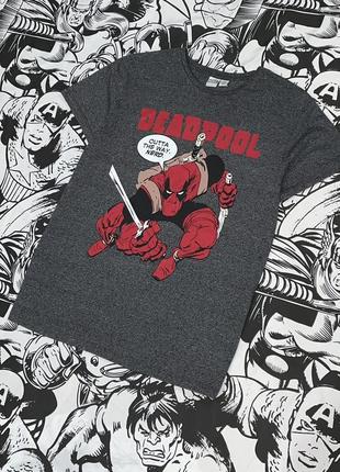 Футболка с принтом антигерой комиксов марвел deadpool marvel дeдпул7 фото