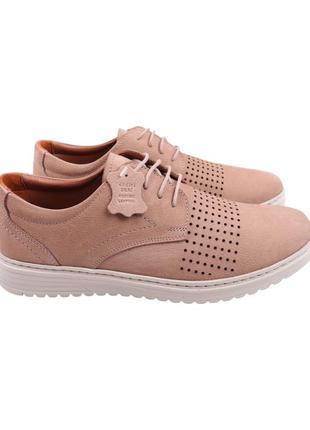 Туфли мужские altura капучино натуральний нубук, 45