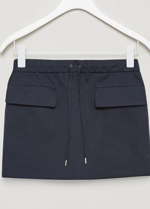 Cos юбка женская 60 € юбочка набедренная оверсайз короткая мини-юбка весна лето распродажа4 фото