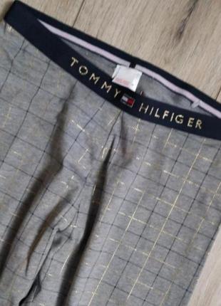 Домашні штани легісни в клітинку орігінал  tommy hilfiger9 фото