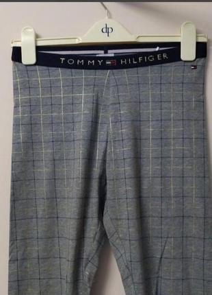 Домашні штани легісни в клітинку орігінал  tommy hilfiger3 фото
