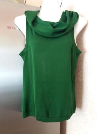 Блузон. c капюшоном бренд. max mara. натуральний шовк 100%