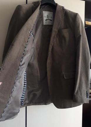 Брендовый шикарный мужской пиджак от charles voegele швейцария2 фото