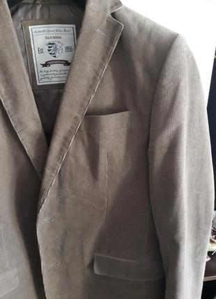 Брендовый шикарный мужской пиджак от charles voegele швейцария3 фото