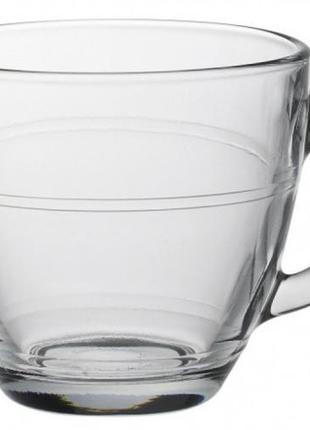 Стеклянная чашка для чая duralex 220 мл - стеклянные чашки для чая