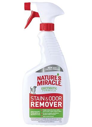 Спрей знищувач плям і запахів від собак nm stain an odor remover 709мл