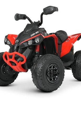 Детский электромобиль квадроцикл bambi m 5001eblr-3 красный