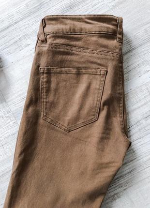 Коричневые брюки со шнуровкой hm7 фото