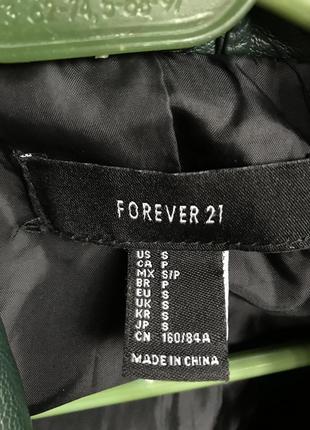 Куртка из искусственной кожи forever 213 фото