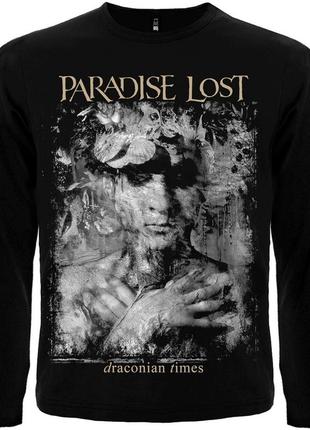 Футболка с длинным рукавом paradise lost "draconian times", размер l