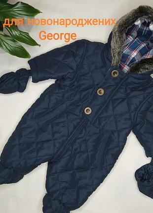 Весняний дитячий комбінезон для новонароджених george