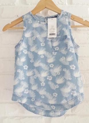 Стильна блуза короткий рукав george 7-8 років 5.31
