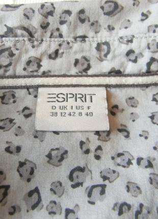Esprit рубашка блузка р.38,хлопок3 фото