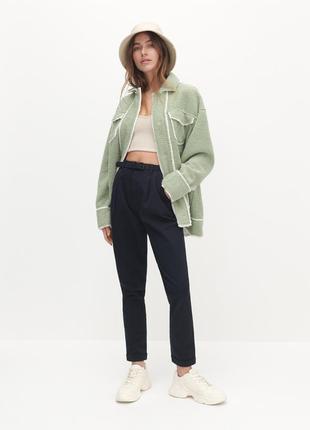 Бавовняні штани з ременем reserved