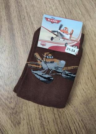 Дитячі шкарпетки для хлопчика р.23-26,27-30 ,31-34 літаки дасті disney