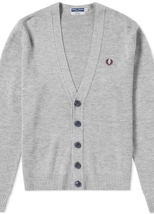 Стильный брендовый базовый кардеган fred perry m s l4 фото