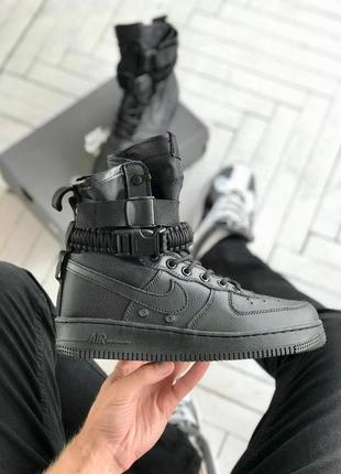 Мужские кроссовки nike air force sf black 40-41-45