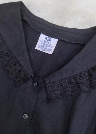 Блуза ретро с кружевным воротником c&a3 фото