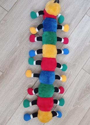 Мягкая игрушка гусень