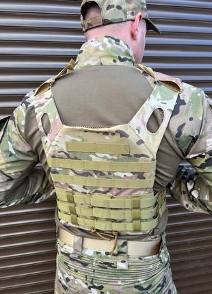 плитоноска "alpc" с системой molle4 фото