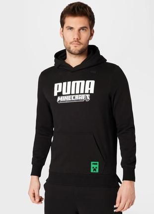 Мужское худи puma minecraft6 фото