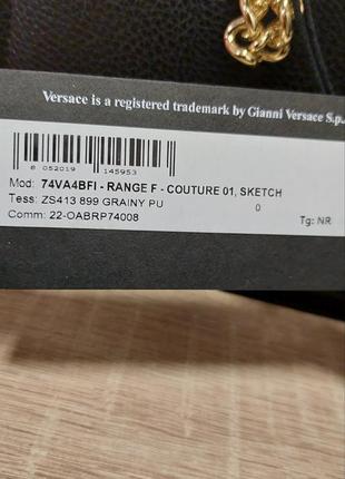 Сумка versace jeans couture черная оригинал оригинал7 фото