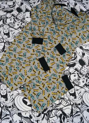 Піжама кигуруми з логотипами бетмен batman dc comics8 фото
