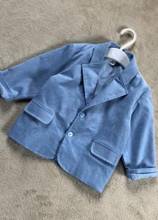 Піджак вельветовий для хлопчика, піджак стильний для малюка
