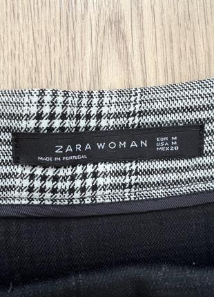 Клітчаста міні-спідниця zara 🛍️1+1=3🛍️6 фото