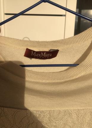 Кофточка ажурные вставки max mara3 фото