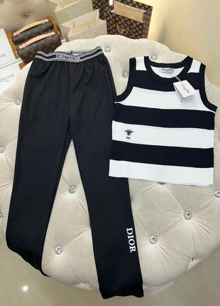 Комплект лосины + топ люкс